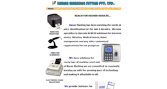 Desktop Screenshot of karanindia.com